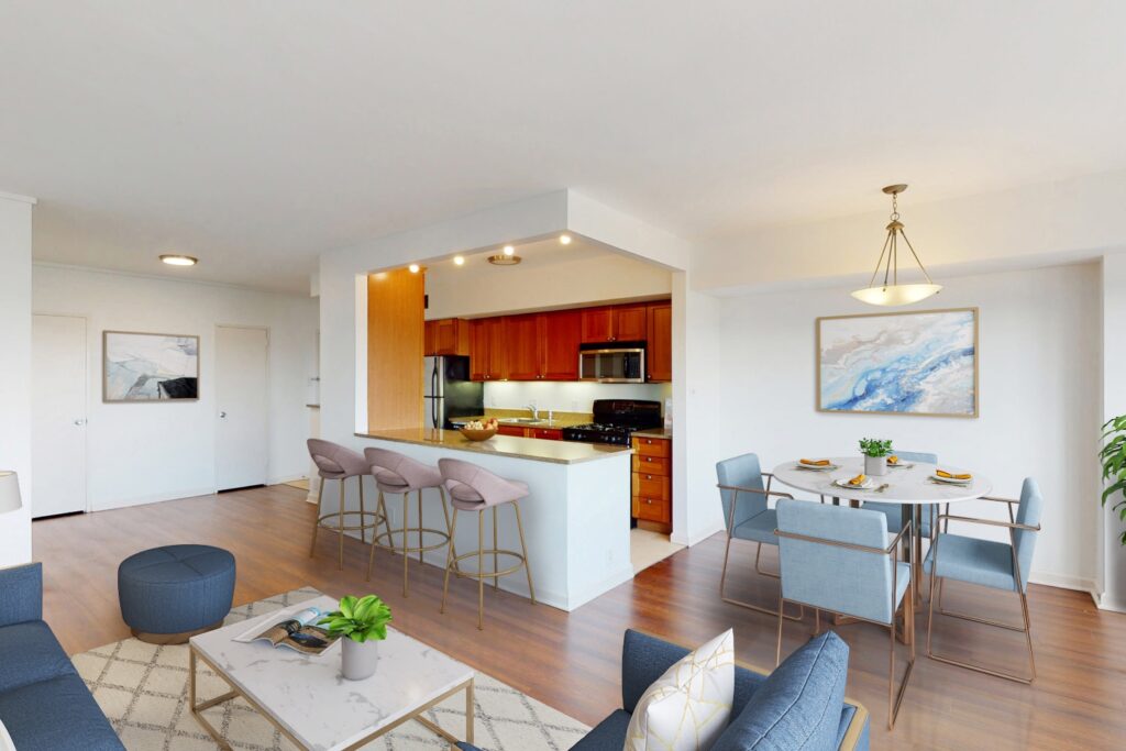 The Dorchester is a Central West End luxury apartment in St. Louis, MO